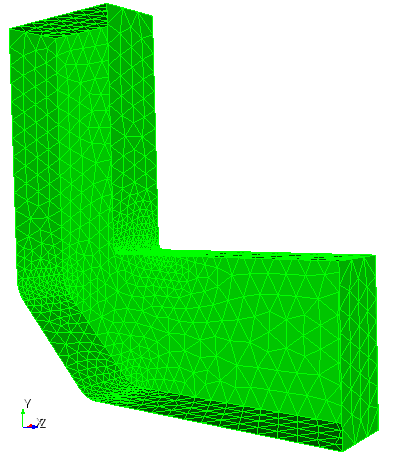 Meshed bend