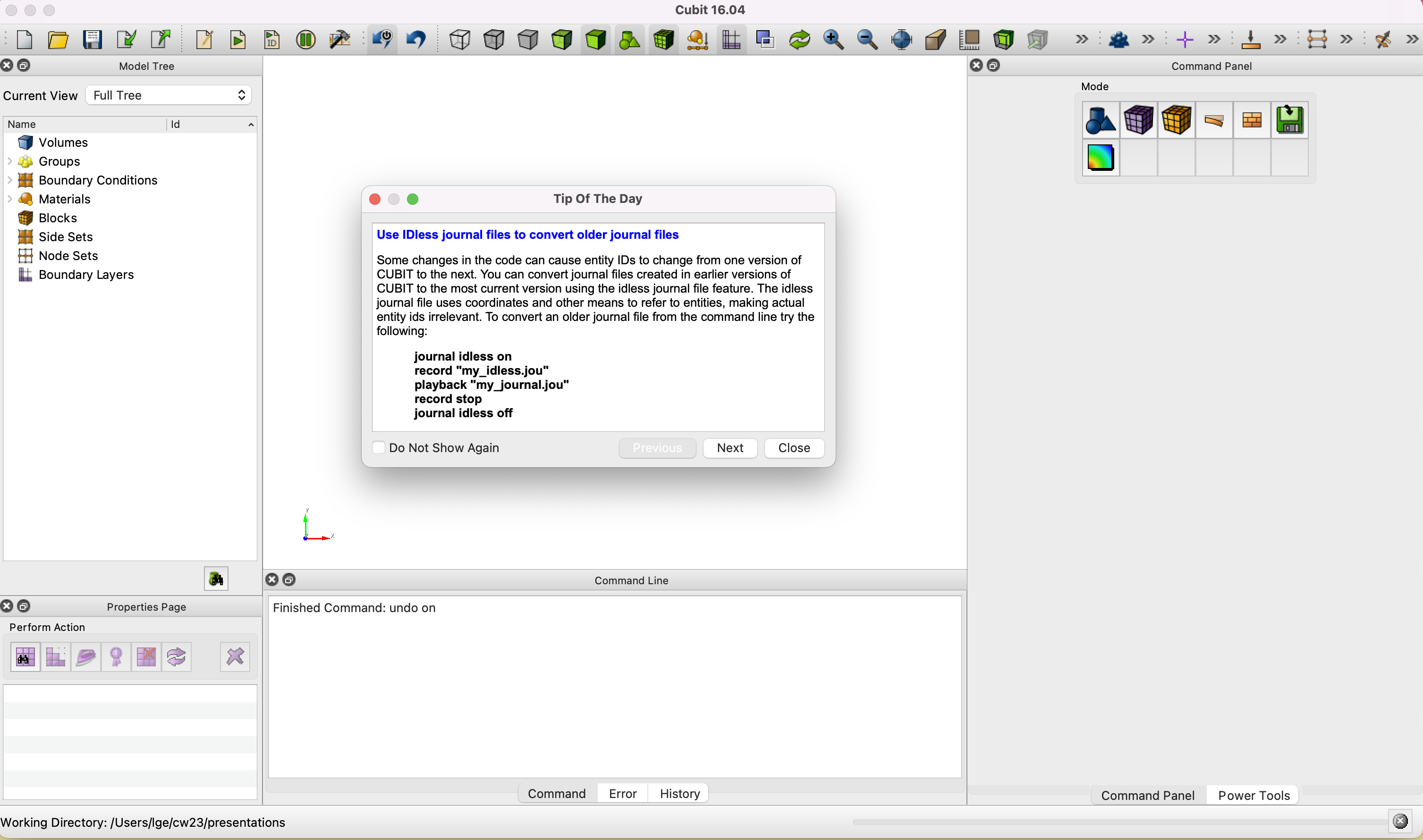Cubit main window