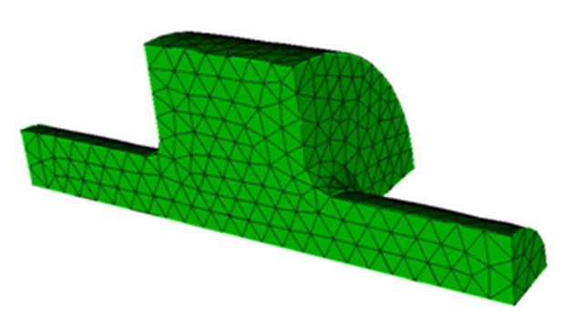 Quarter pillbox mesh