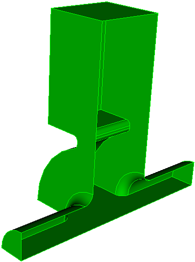 Pillbox with rectangular waveguide