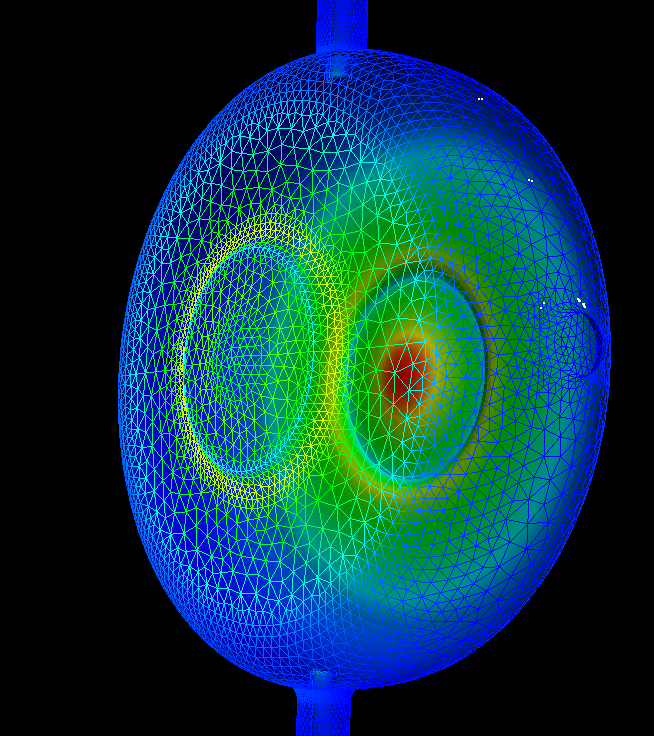 Resonant impact locations without field